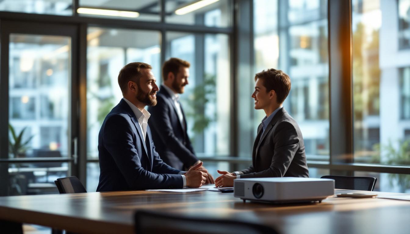 découvrez notre vidéoprojecteur bureautique silencieux, parfait pour les espaces partagés. profitez d'une projection claire et sans bruit pour des présentations efficaces et agréables.